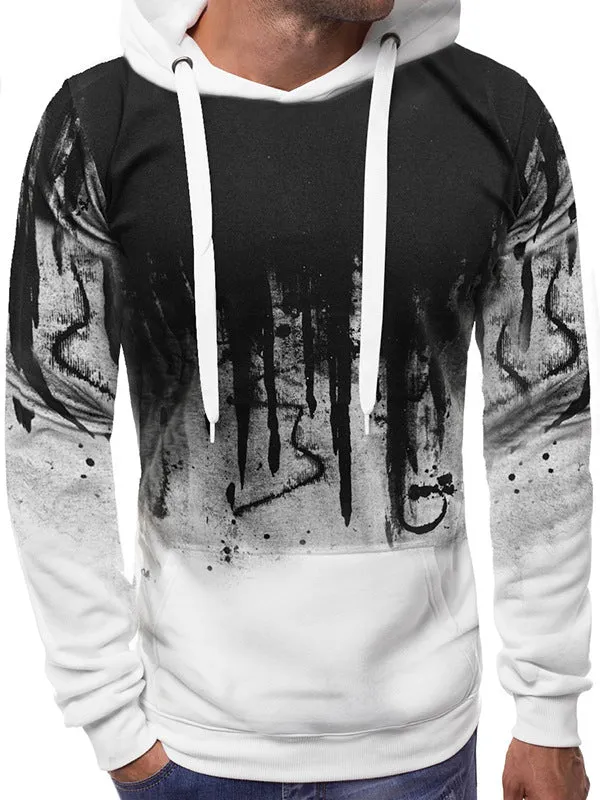 Popular Trendy Men Thin Casual Sweatshirt