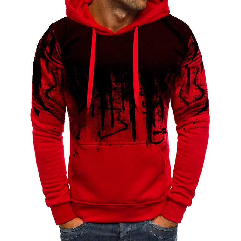 Popular Trendy Men Thin Casual Sweatshirt