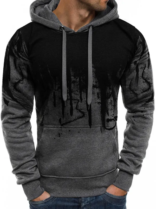 Popular Trendy Men Thin Casual Sweatshirt