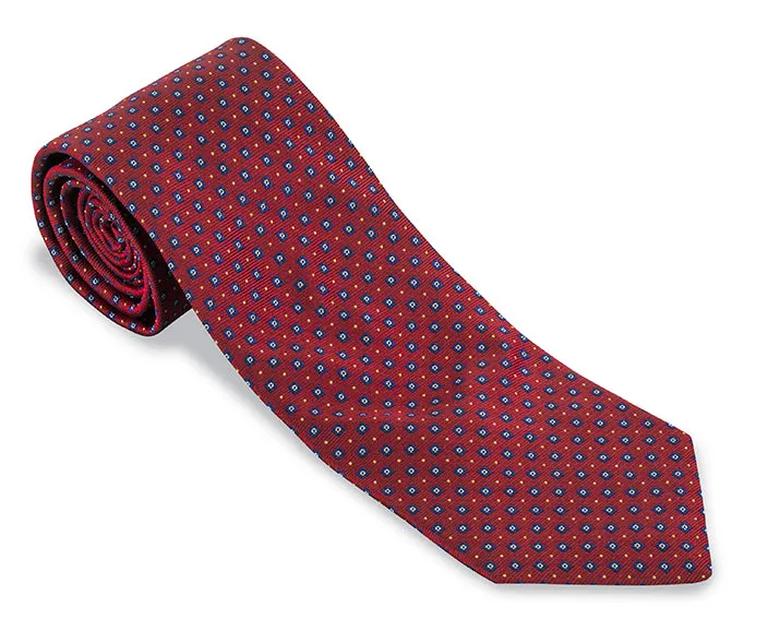 Red Madison Neats Necktie - F5610