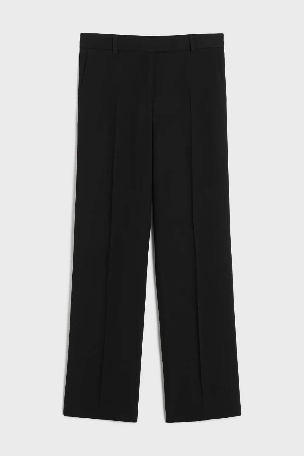 Relaxed Straight Trousers