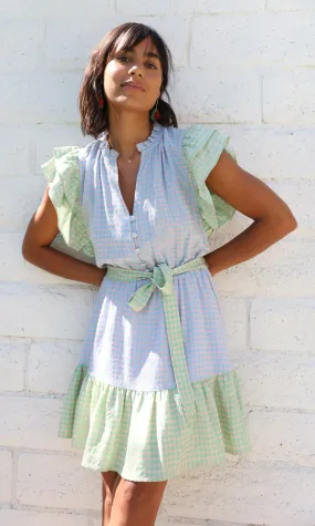 ROSLYN GINGHAM DRESS