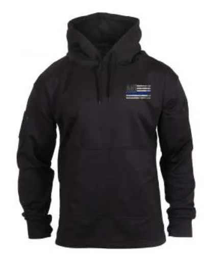 Rothco Mens Thin Blue Line Concealed Carry Hoodie