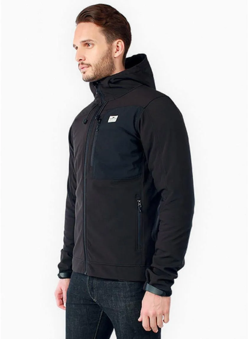 SWIFT Hooded Trail Soft Shell Jackets Black