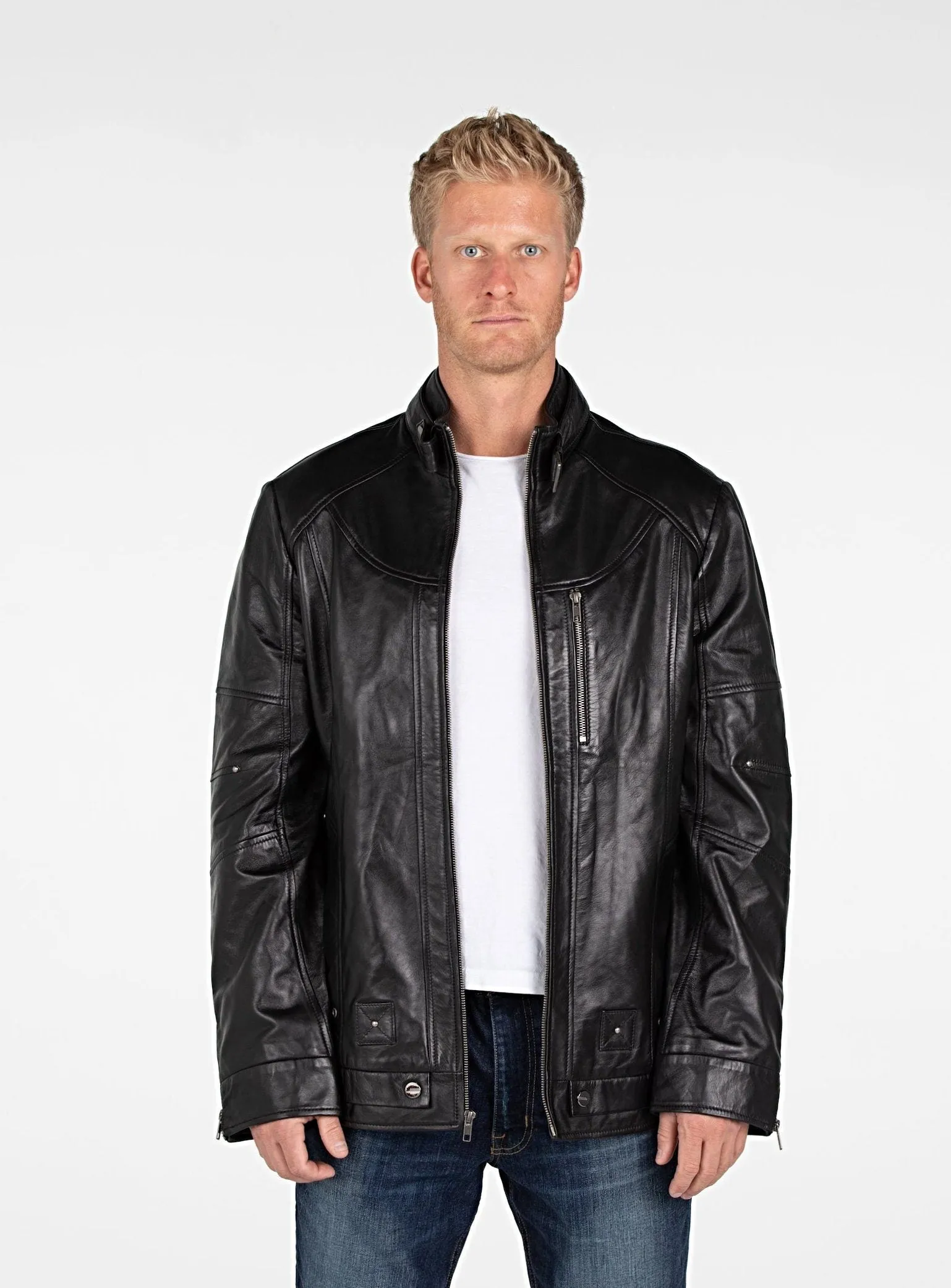 Swift Mens Leather Jacket