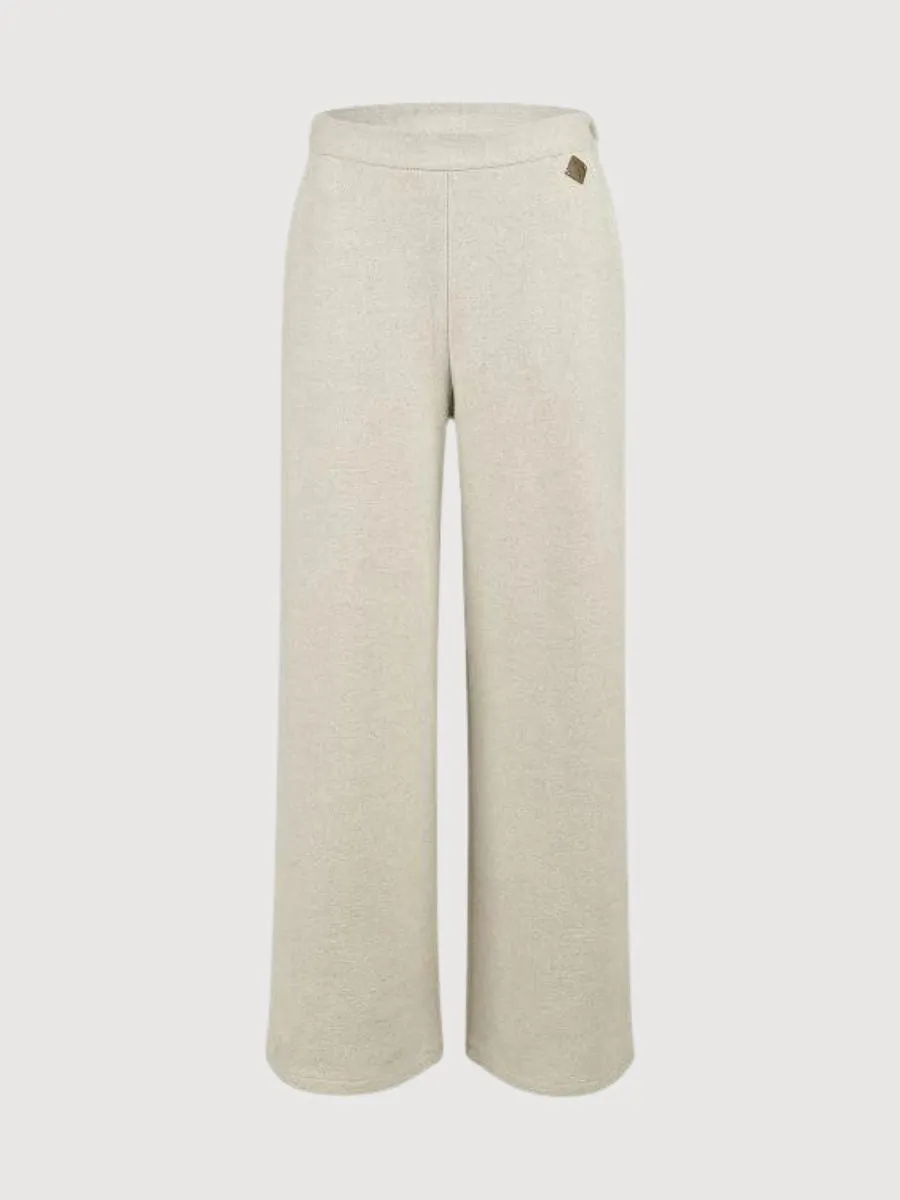 Trousers Pauline Undyed In Organic Wool Cotton | Stapf