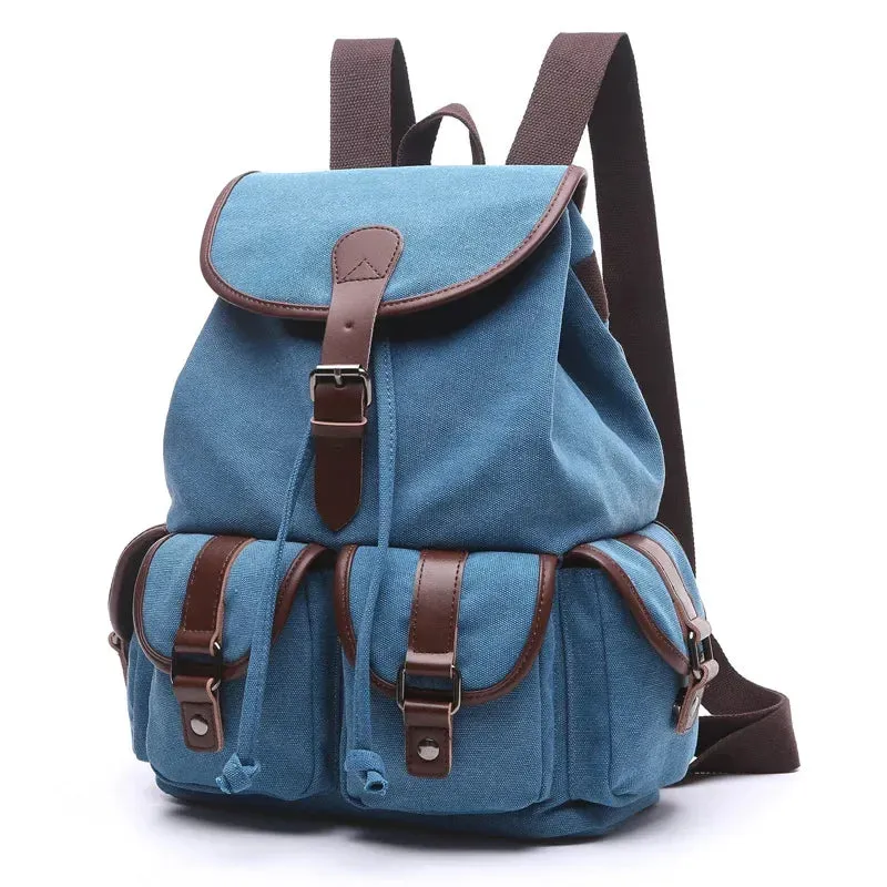 Vintage canvas backpacks