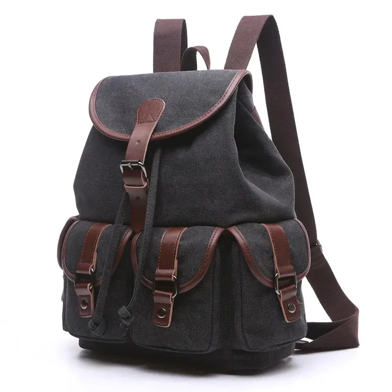 Vintage canvas backpacks