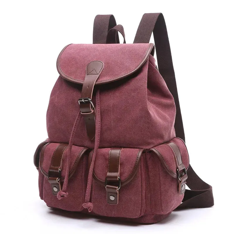 Vintage canvas backpacks