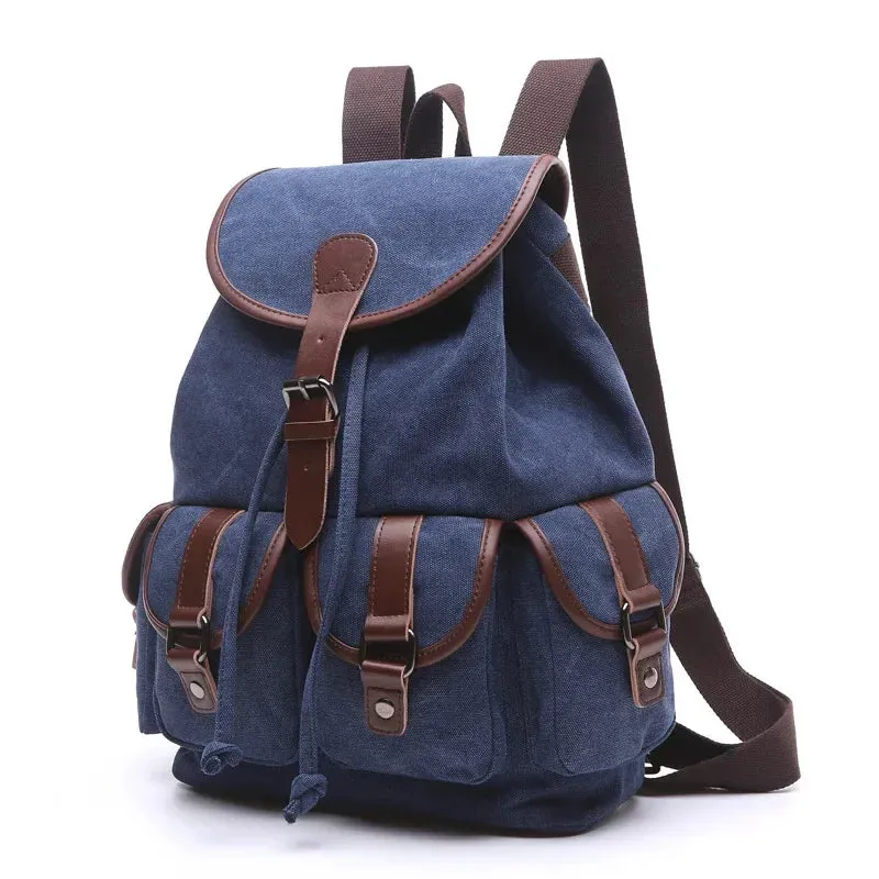 Vintage canvas backpacks