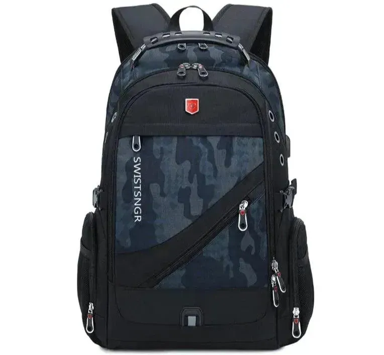 Waterproof Laptop Backpack with USB Port