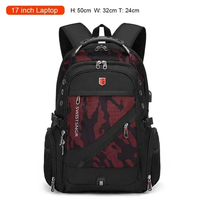 Waterproof Laptop Backpack with USB Port