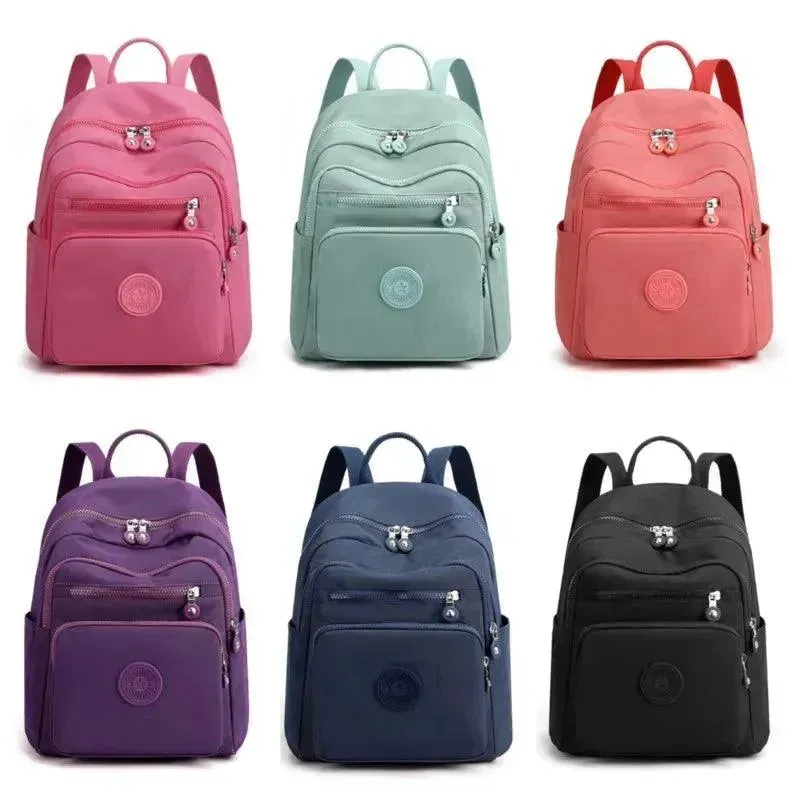 Waterproof Nylon Women's Travel Backpack