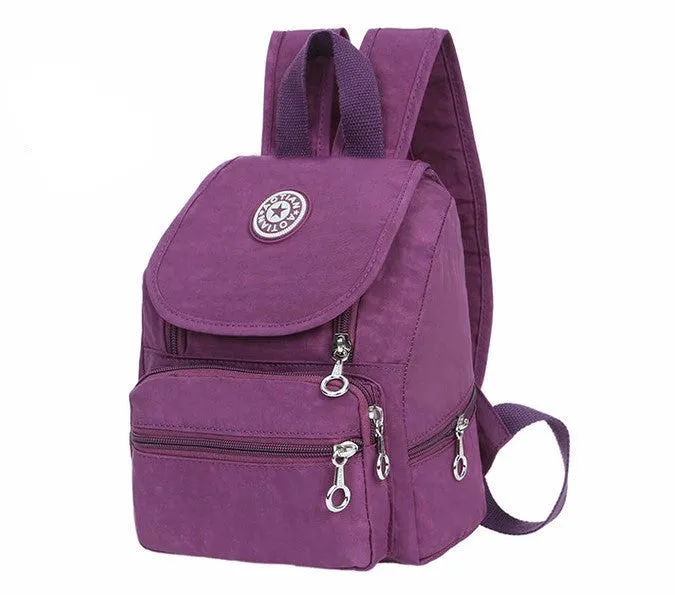 Women's Nylon Mini Backpack