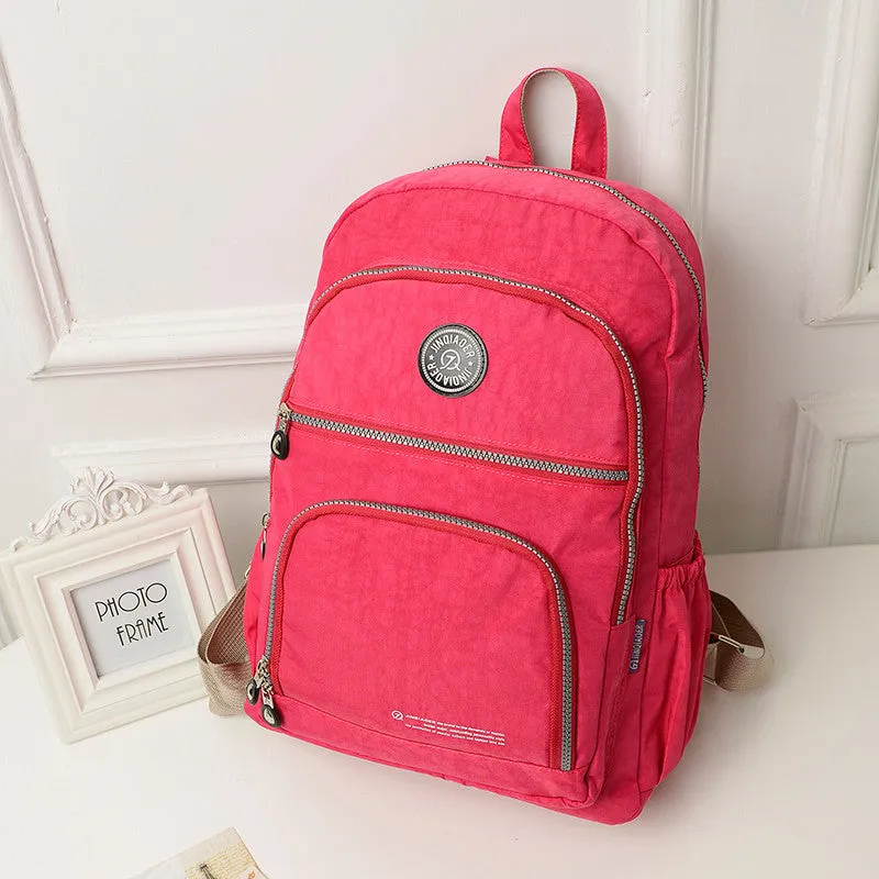 Women's Waterproof Nylon High Quality Backpack